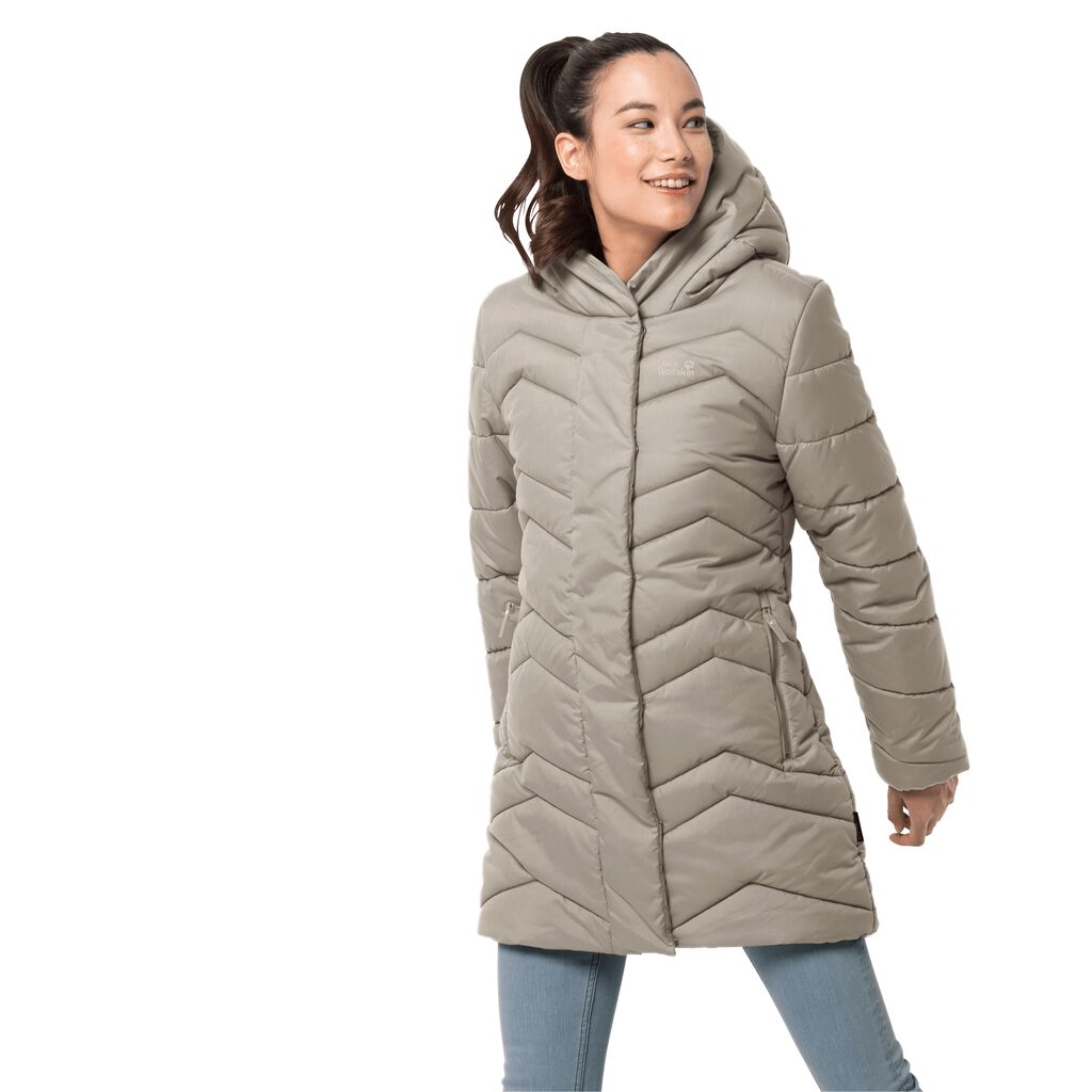 Jack Wolfskin KYOTO Vestes Femme Gris - EUFXBIQ-40